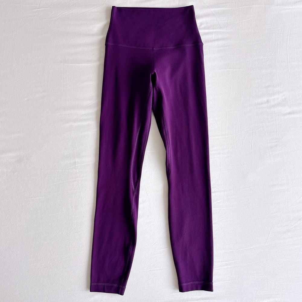 ❌ Sold Lululemon Align HR Pant 25" Dramatic Magenta Size 2